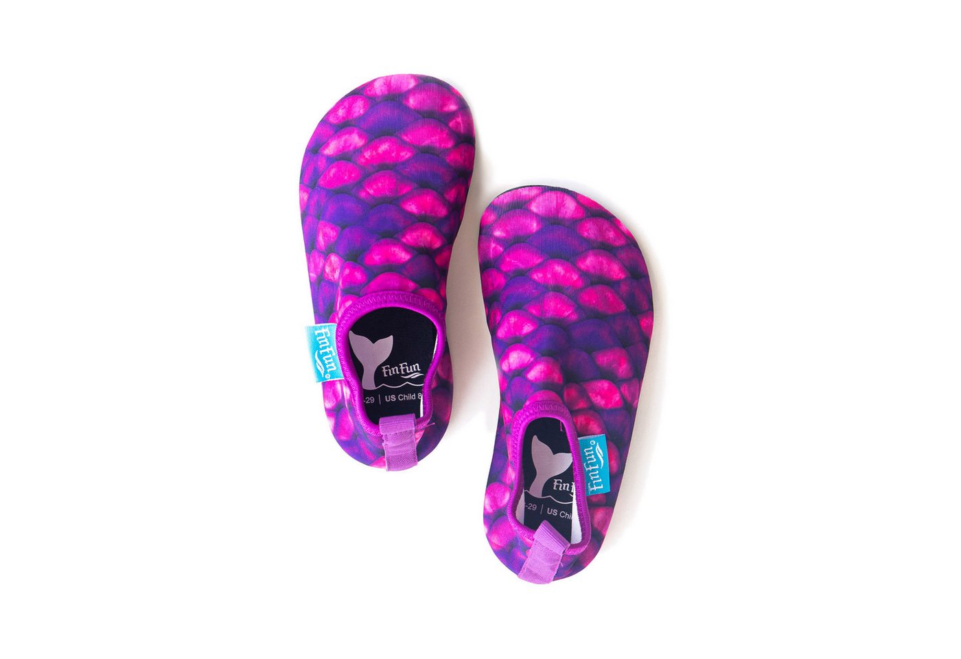 Fin Fun Strand- und Badeschuhe in verschiedenen Farben und Größen Strandschuh (rosa)