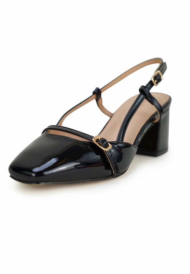 Findlay JUNIATA Pumps in Lack-Optik mit Blockabsatz