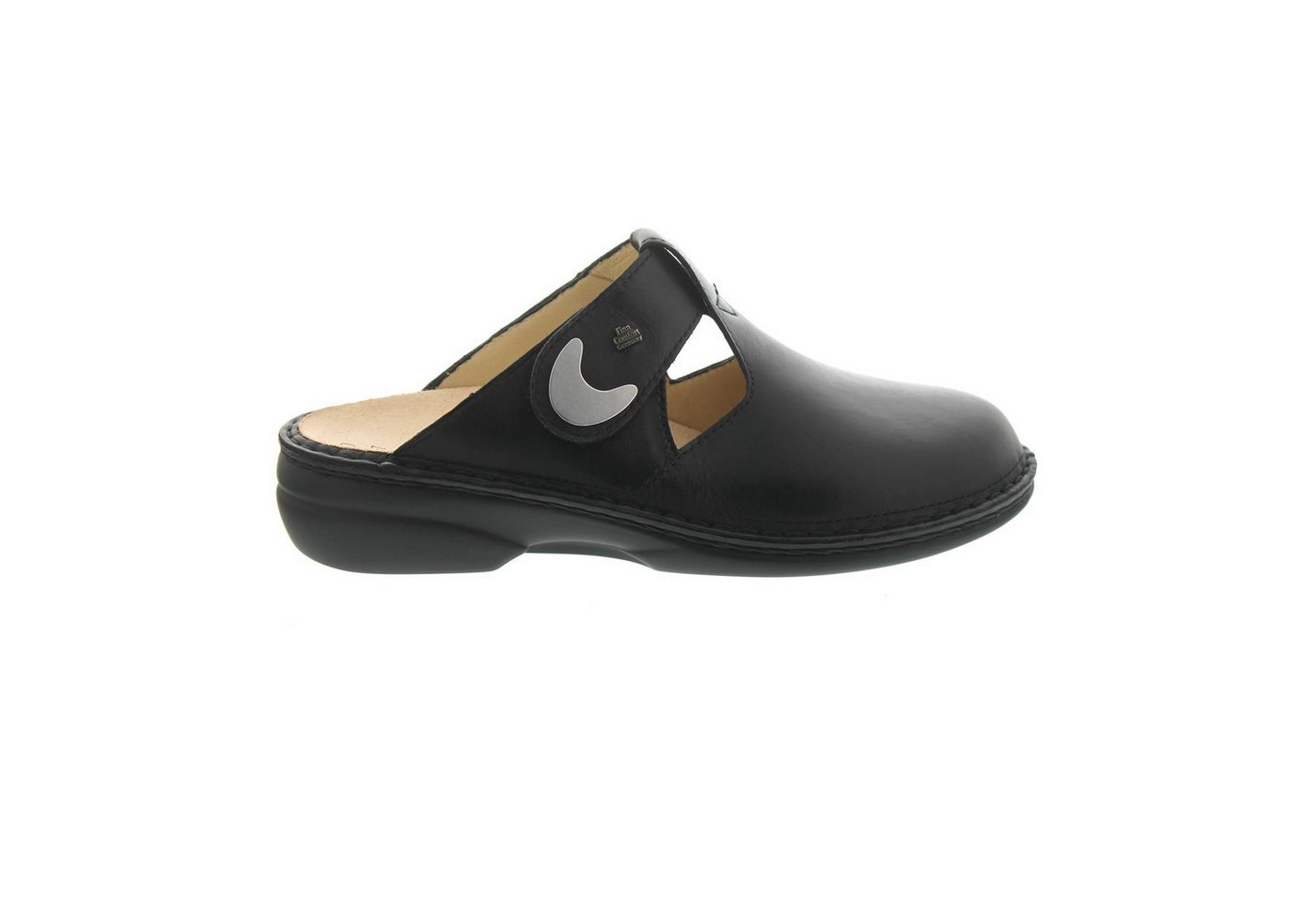 Finn Comfort Belem, Clog, Nappaseda (Glattleder), schwarz 2555-014099 Clog