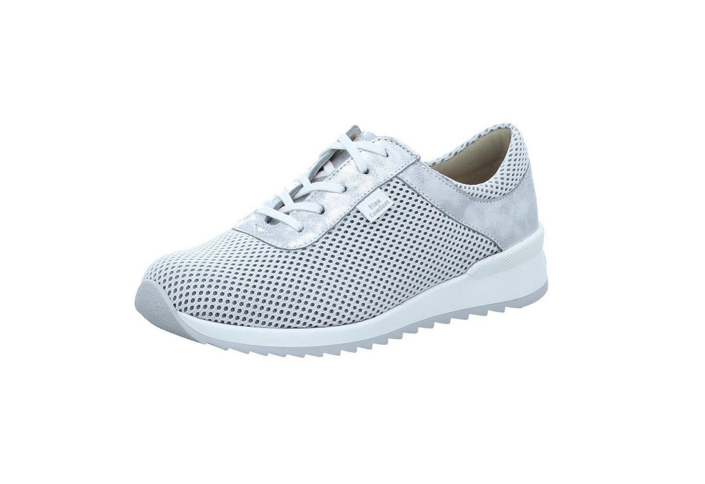 Finn Comfort CERRITOS Schnürschuh (weiß/silber)