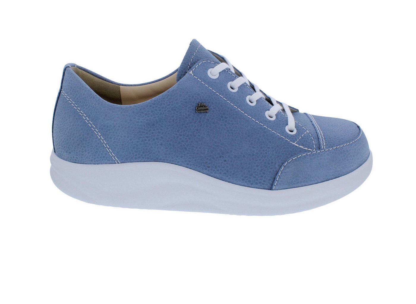 Finn Comfort Halbschuh Ikebukuro 2911-834214, Finnamic Abrollsohle, Nu Schnürschuh