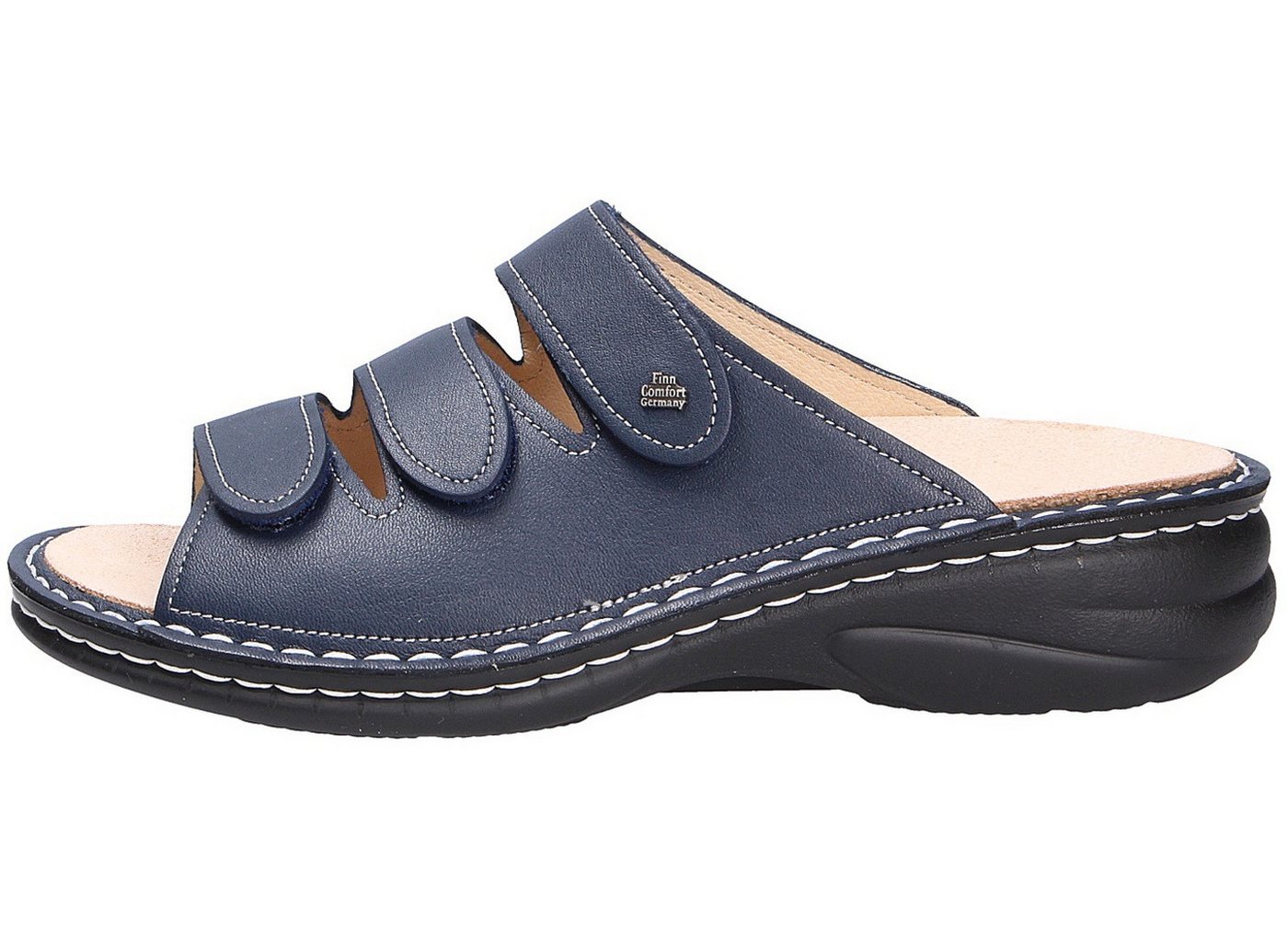 Finn Comfort Damen Pantolette HELLAS blau Größe Pantolette