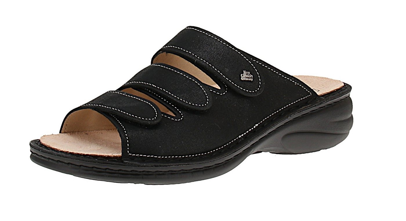 Finn Comfort 02620-817393 Hellas - Damen Pantoletten - Black Sandale