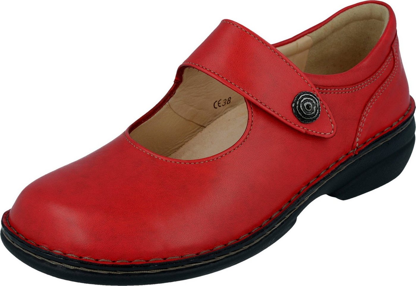 Finn Comfort LAVAL Klettschuh (2-tlg) in hochwertiger Qualität (campari)