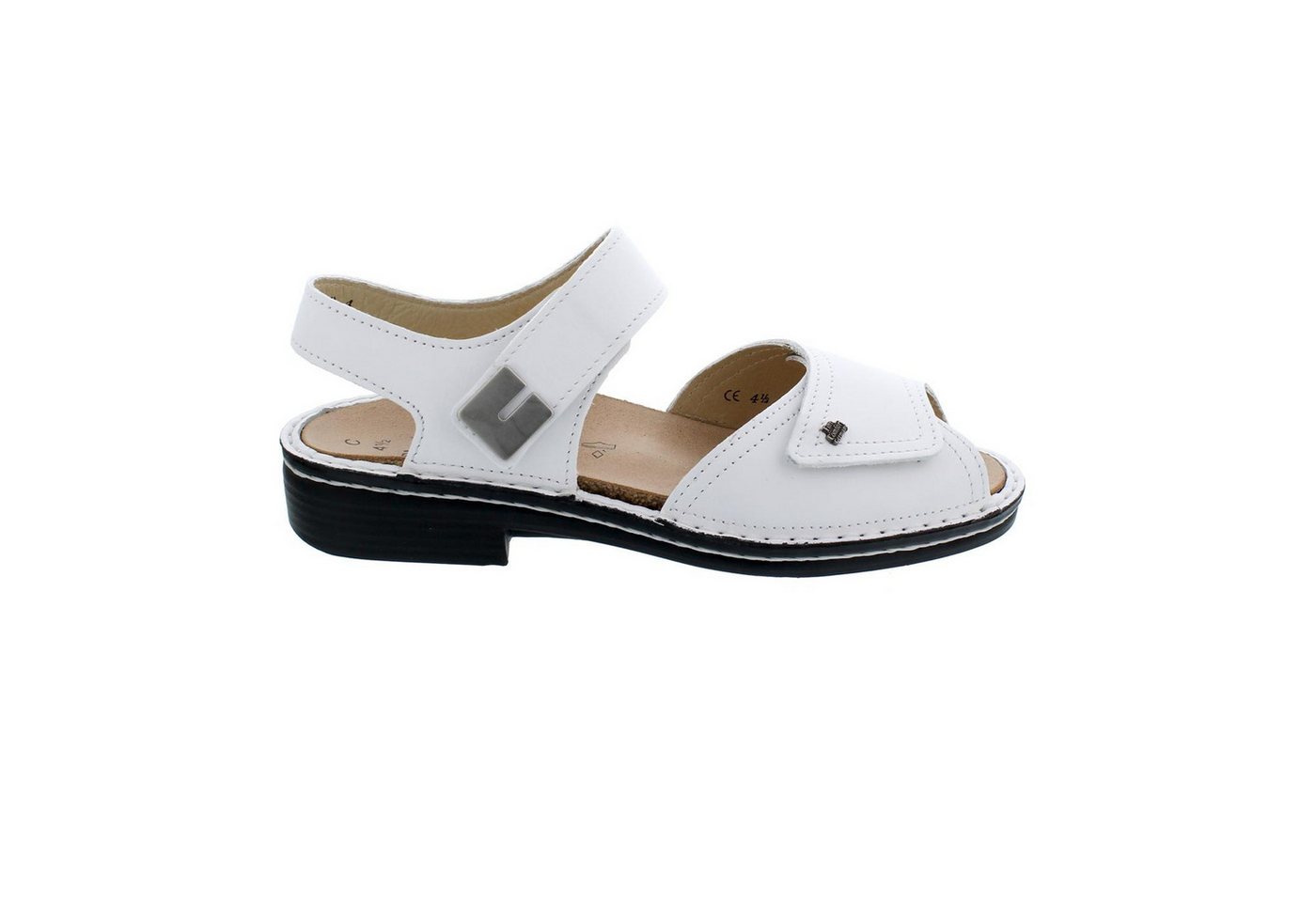 Finn Comfort Luxor, Sandale, Nappa-Leder, Weiß, 2408-001000 Sandale