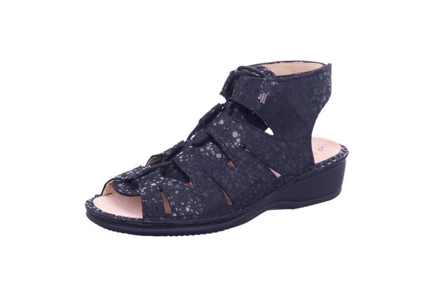 Finn Comfort MALAGA Keilsandalette (2-tlg) in hochwertiger Qualität (schwarz)