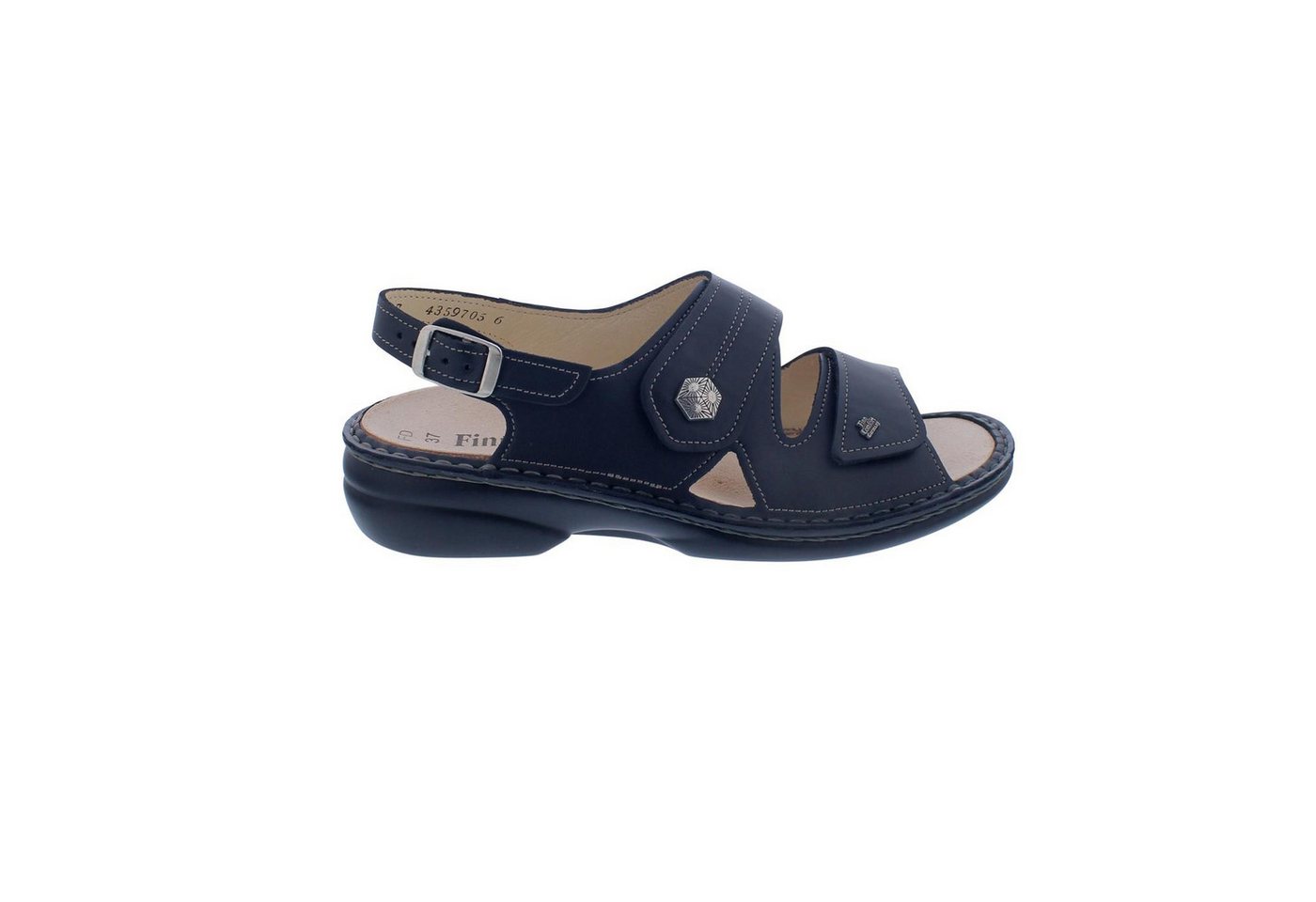 Finn Comfort Milos, Sandale, Nappa (Glattleder), schwarz 2560-014099 Sandale