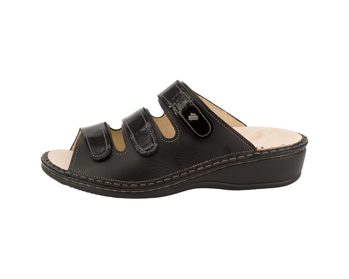 Finn Comfort PISA Pantolette (1-tlg) Pantoletten - Drei Klettverschlüsse für optimalen Halt