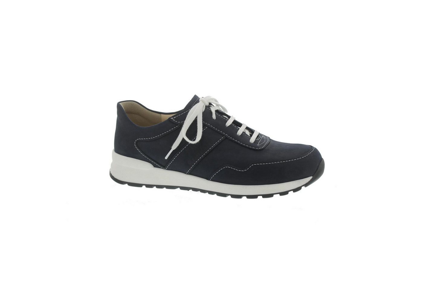 Finn Comfort Prezzo, Sneaker, Buggy (Nubukleder), marine 1370-046046 Schnürschuh