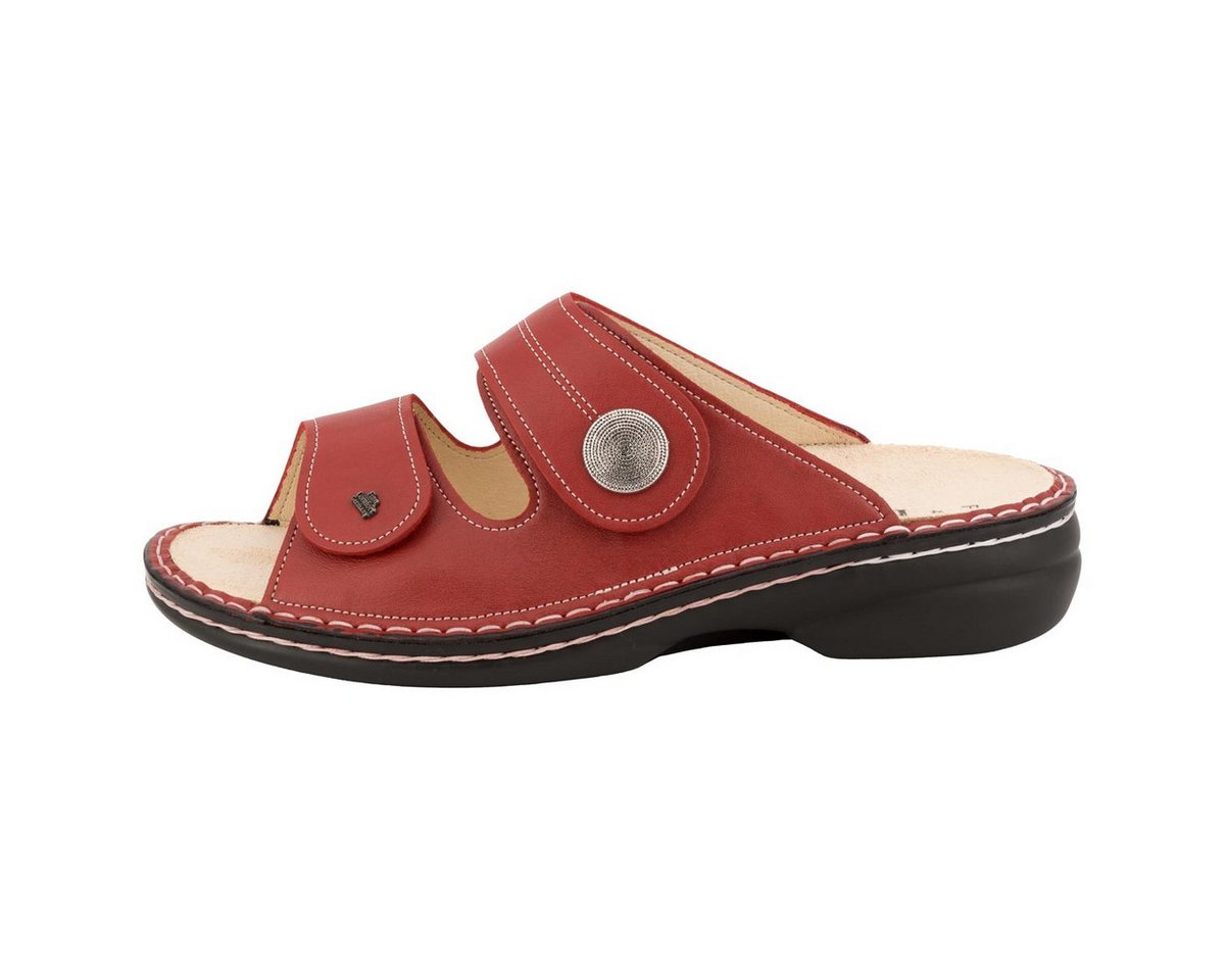Finn Comfort SANSIBAR Pantolette (1-tlg) Pantoletten - Zwei Klettverschlüsse für optimalen Halt