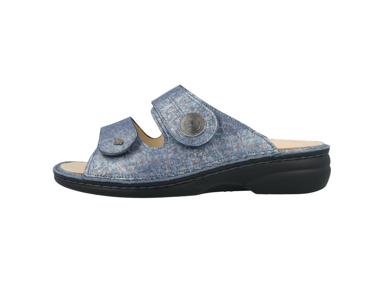 Finn Comfort Sansibar Pantolette (blau)
