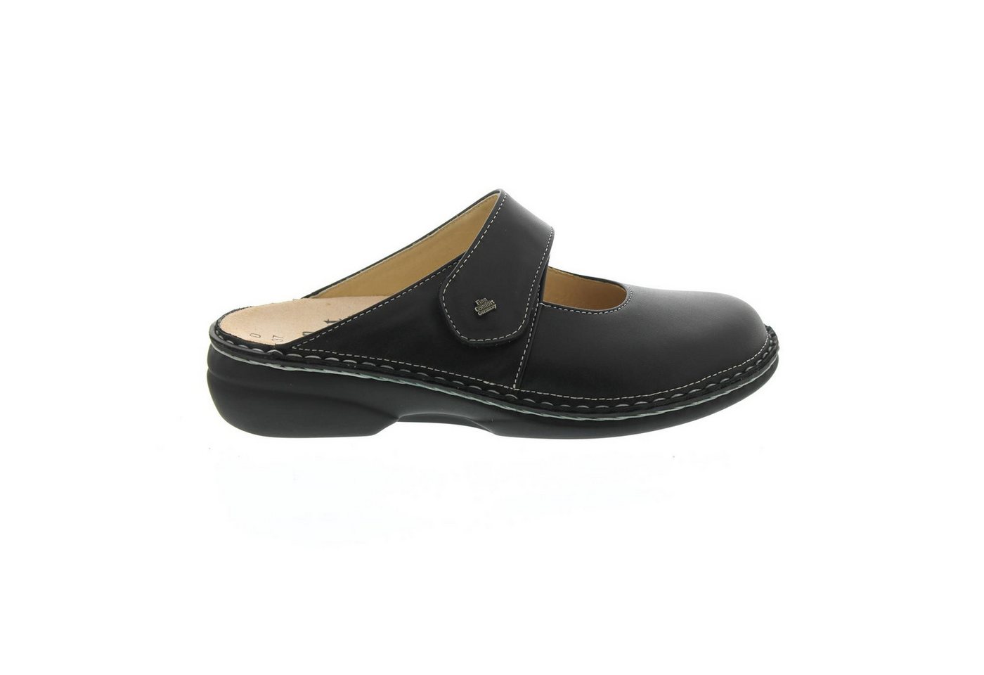 Finn Comfort Stanford - Clog, Klettverschluss, Nappaseda (Glattlleder) Clog