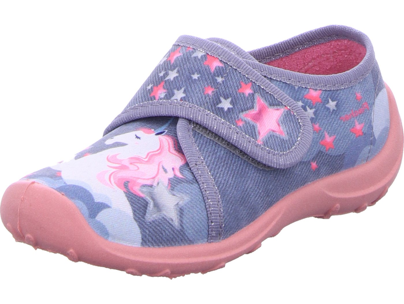 Fischer-Markenschuh Boogy Hausschuh (grau)
