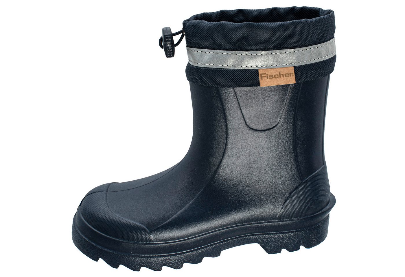 Fischer-Markenschuh Doggy Gummistiefel aus EVA, Einlegesohle ist wärmend, Gummizug zum befestigen