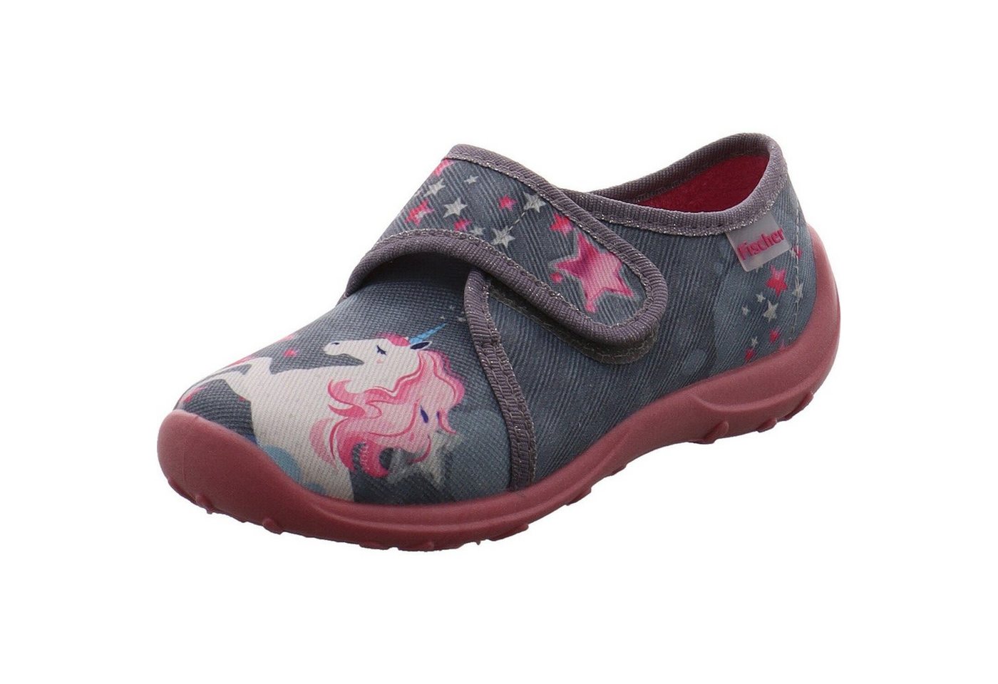Fischer-Markenschuh Einhorn Hausschuh
