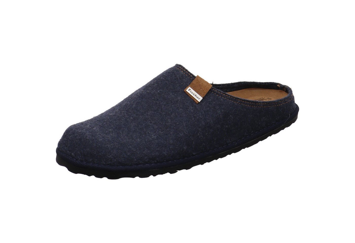 Fischer-Markenschuh Helge Hausschuh (blau)