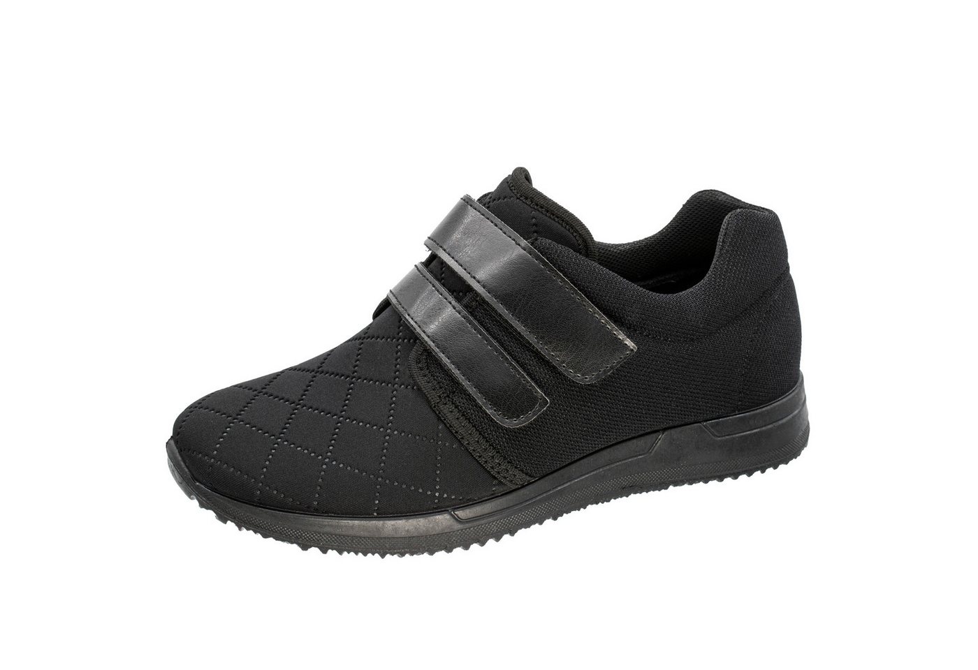 Fischer-Markenschuh Ilse Klettschuh aus Stretchmaterial/Mesh, Einlegesohle herausnehmbar, Weite H