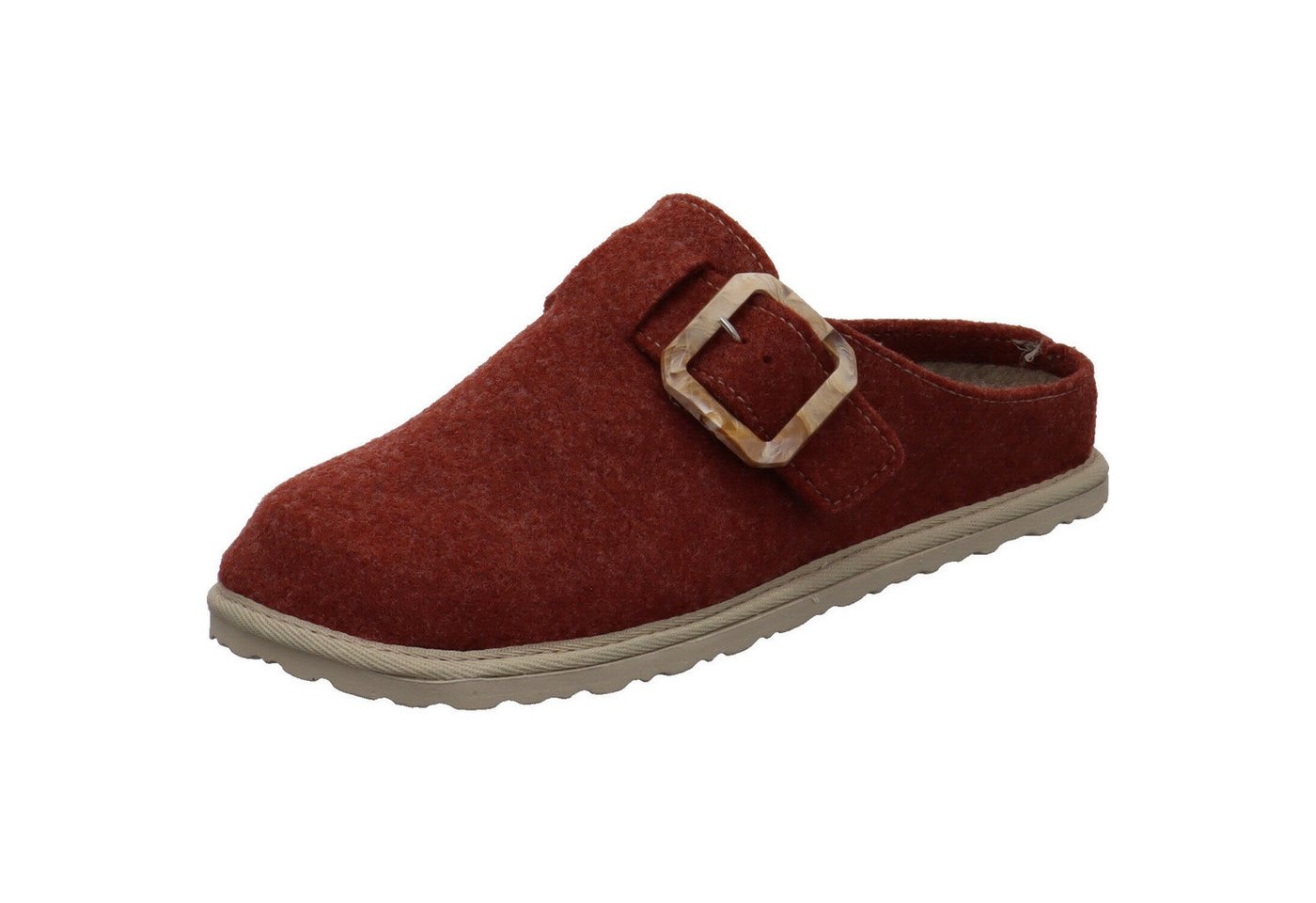 Fischer-Markenschuh Katrin Hausschuh (rot)