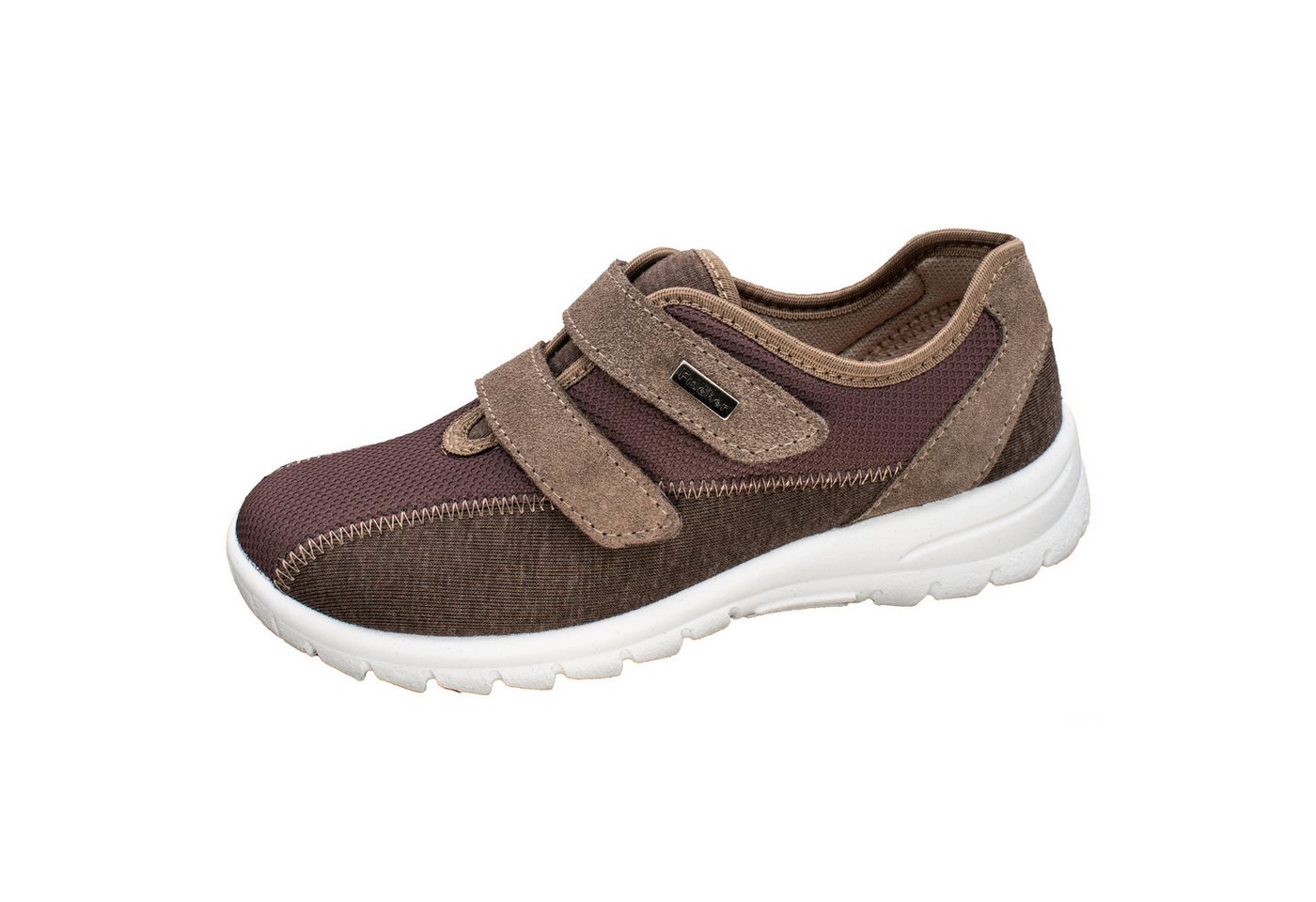 Fischer-Markenschuh Ortho Aktiv Klettschuh aus Mesh, mit Microtexfutter, Weite H, Einlegesohle herausnehmbar