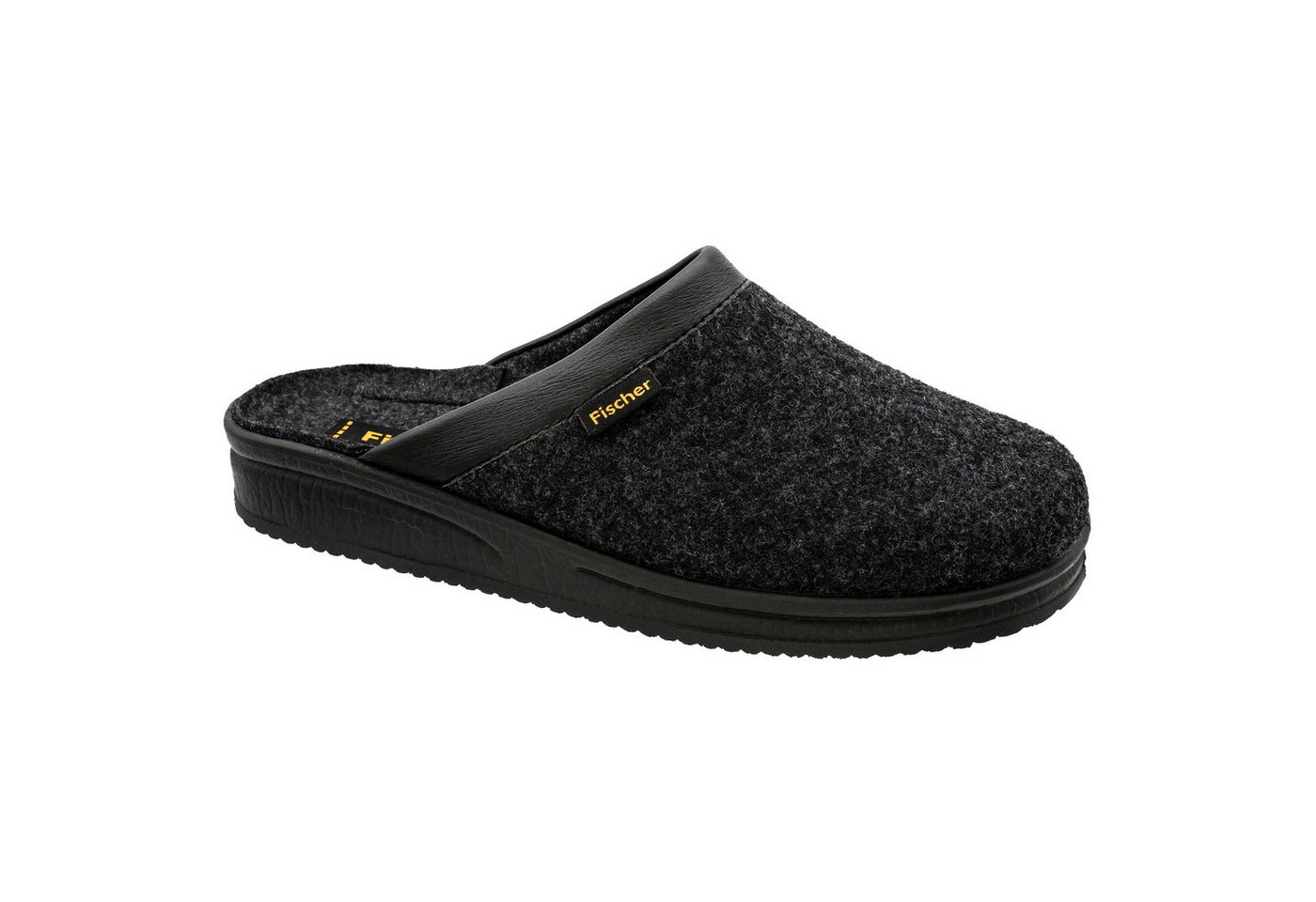 Fischer-Markenschuh Pantoffeln Andy Hausschuh mit leichter PU-Laufsohle