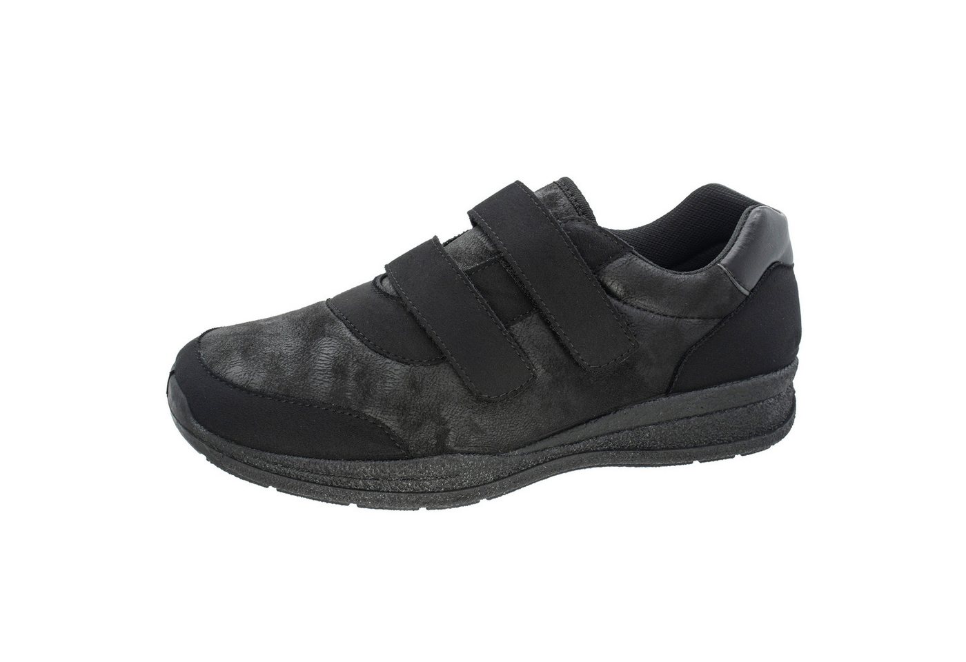 Fischer-Markenschuh Paul Klettschuh aus Stretchmaterial, Einlegesohle herausnehmbar