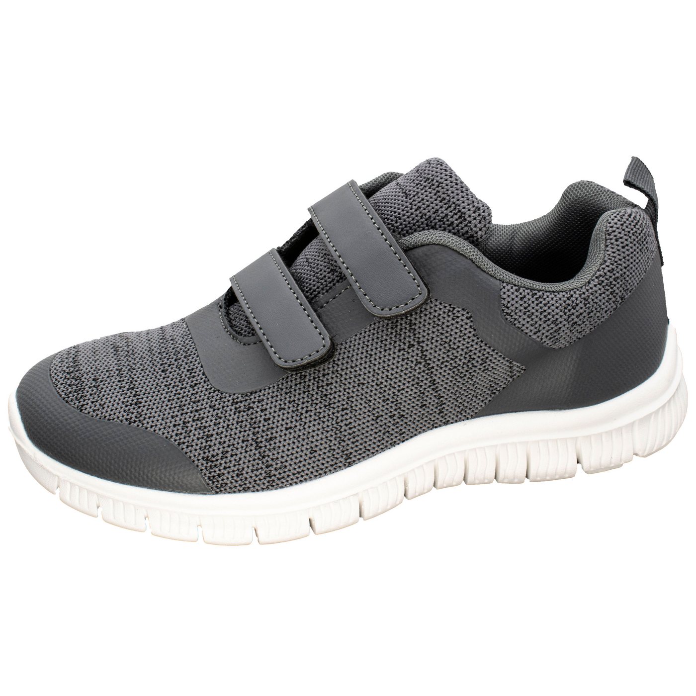 Fischer-Markenschuh Speedy Sneaker aus Mesh mit Stretchanteil, Textilfutter, Einlegesohle herausnehmbar (grau)