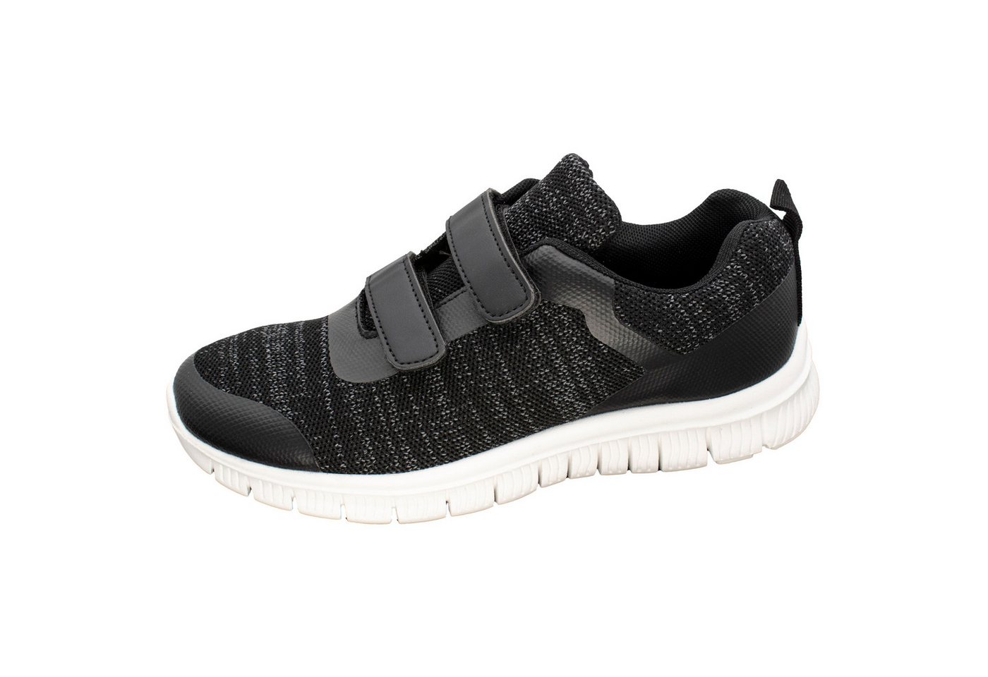 Fischer-Markenschuh Speedy Sneaker aus Mesh mit Stretchanteil, Textilfutter, Einlegesohle herausnehmbar (schwarz)