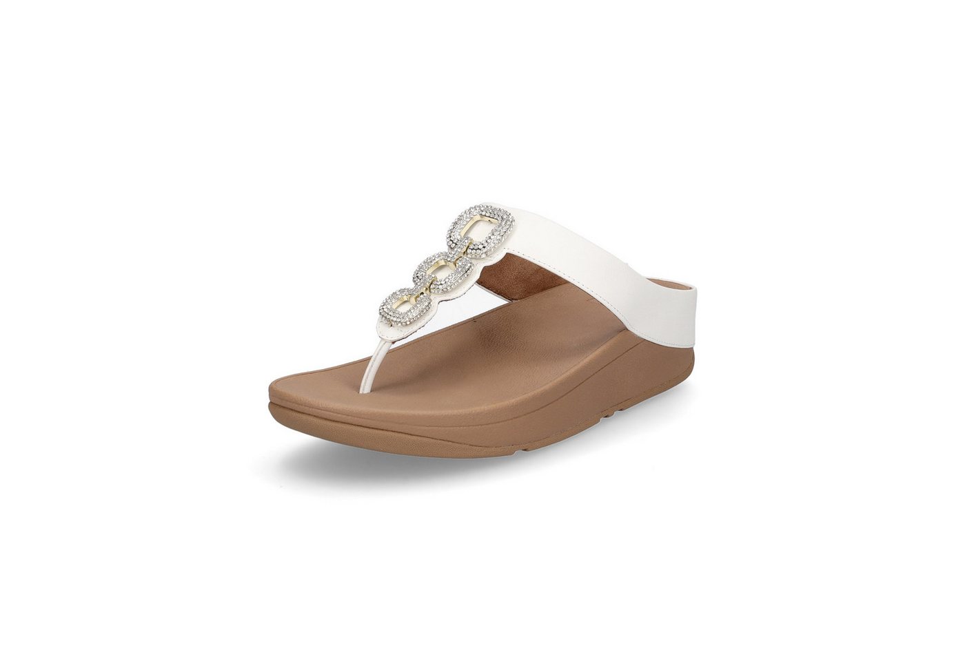 FitFlop Damen Pantolette Fino weiß Pantolette