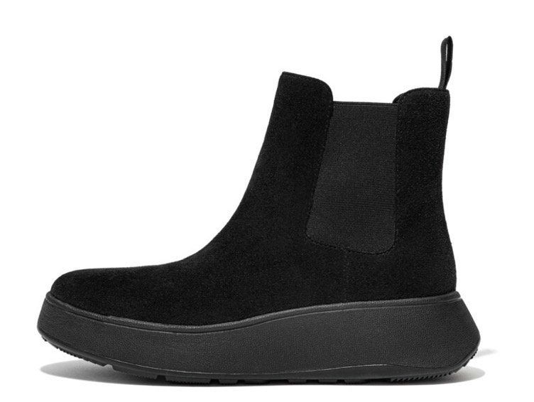 FitFlop F-MODE Chelseaboots Chunky Boots mit Plateausohle (schwarz)