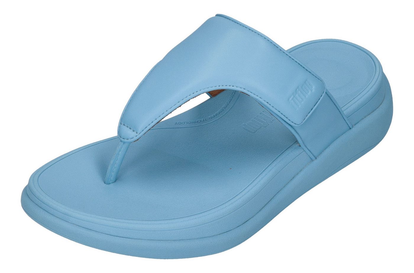 FitFlop F-MODE GO ADJUSTABLE TOE POST SANDALS Zehentrenner Bondi Blue