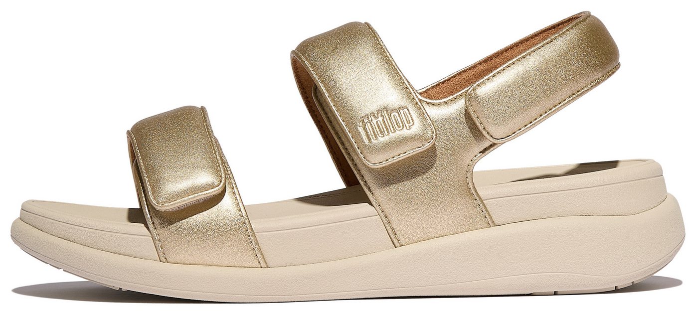 FitFlop F-MODE GO Sandale, Keilsandale, Klettschuh, Sommerschuh mit hervorragender Dämpfung