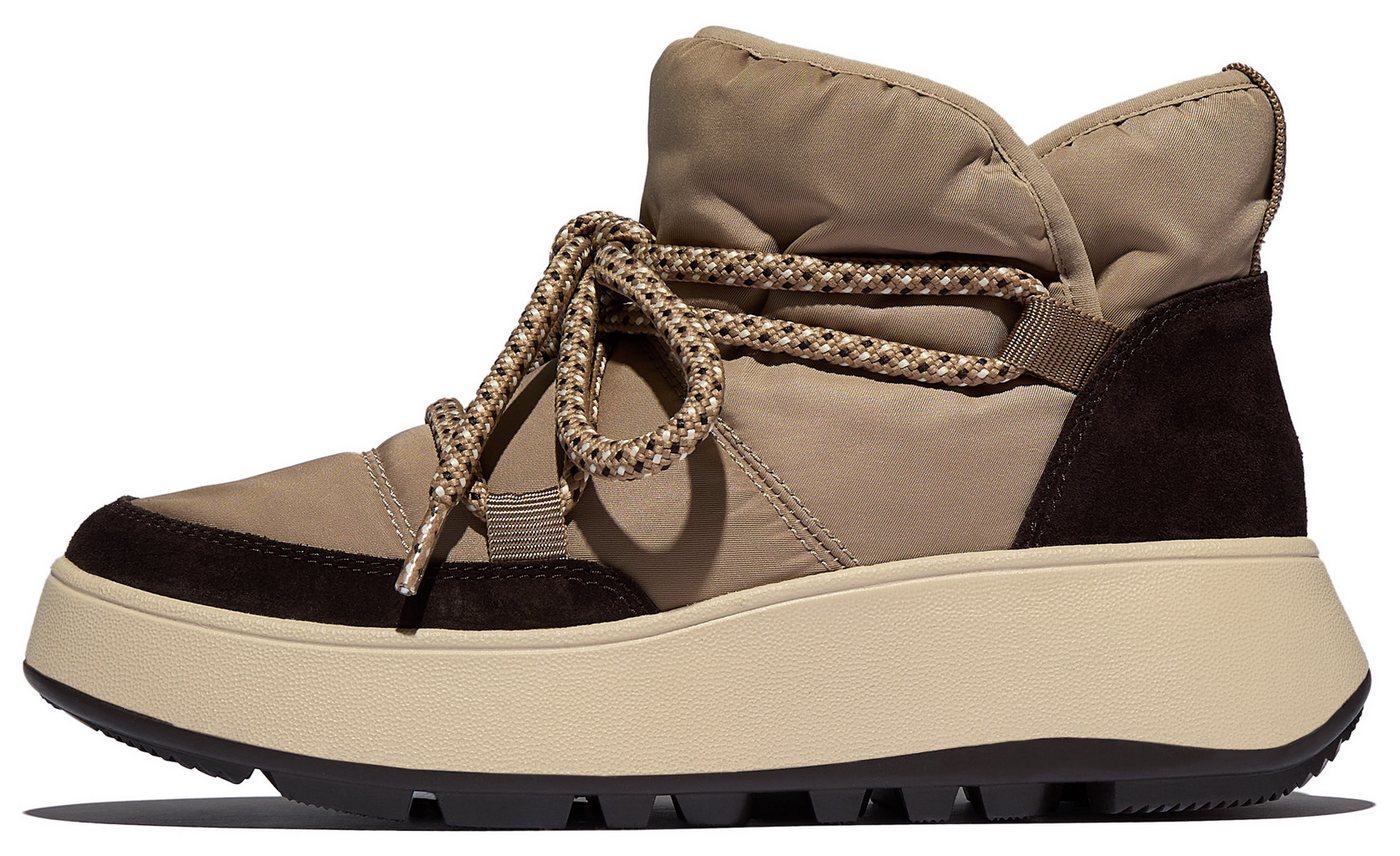 FitFlop F-MODE Winterboots Snowboots, Schlupfboots mit Plateau (braun)