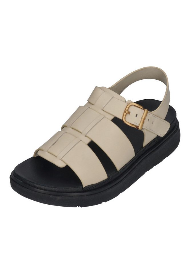 FitFlop GEN-FF LEATHER FISHERMAN SANDALS Sandalette Paris Beige