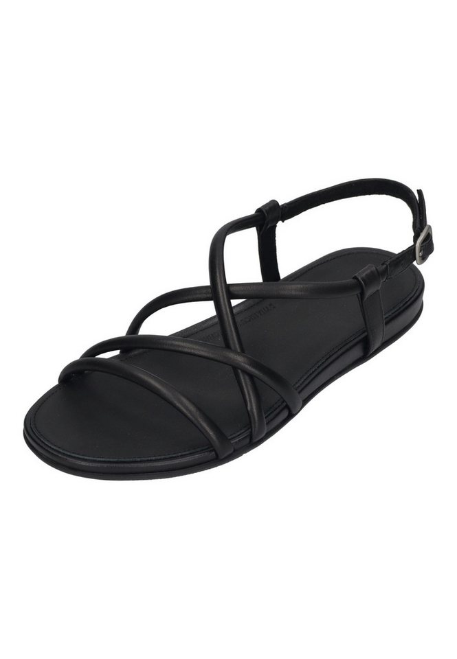 FitFlop GRACIE LEATHER STRAPPY BACK-STRAP SANDALS Sandalette All Black