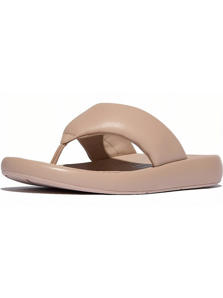 FitFlop Iqushion D-Luxe Padded Leather Toe-Post Sandals Sandale