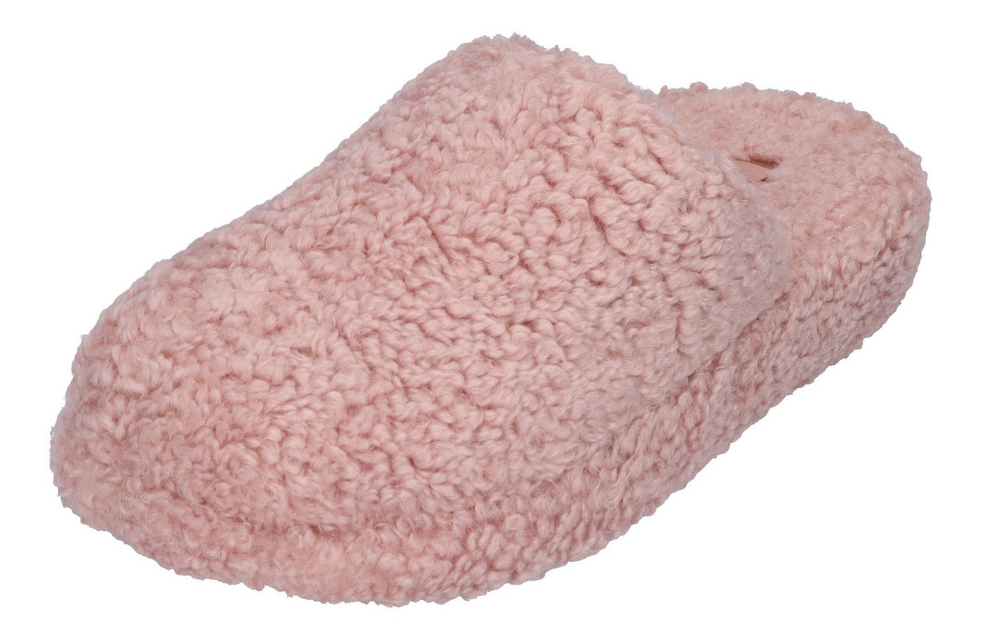 FitFlop iQUSHION D-LUXE PADDED TEDDY SLIPPER Hausschuh Dusty Pink