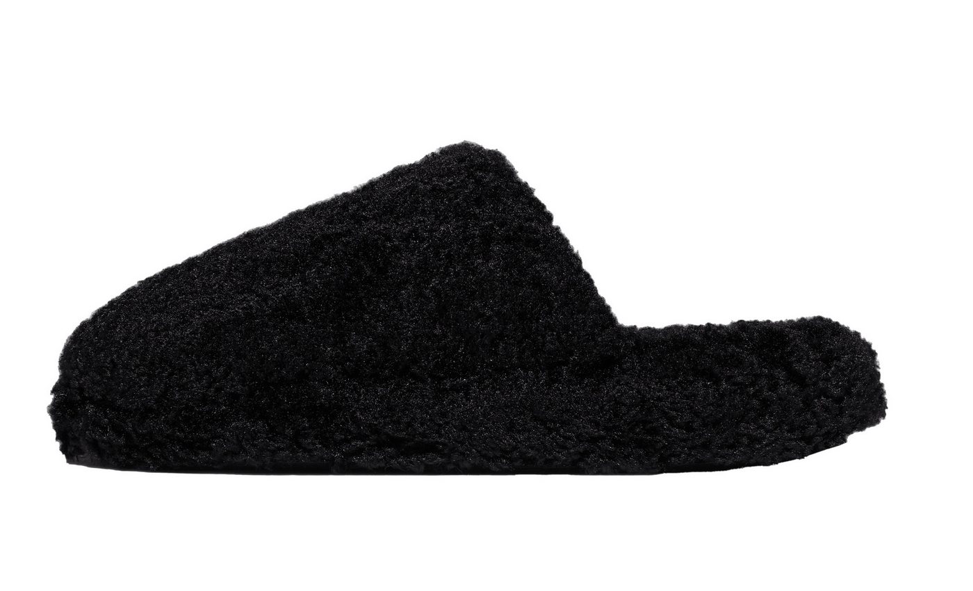 FitFlop iQUSHION D-LUXE PADDED TEDDY SLIPPER MULES Pantoffel Hausschuh, Clog mit Warmfutter