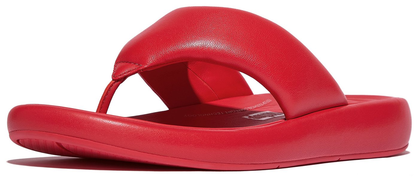 FitFlop iQUSHION D-LUXE Zehentrenner, Flats, Slides, Sandale mit weichem Zehensteg