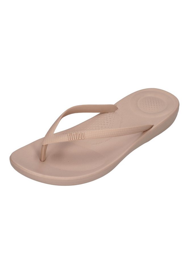 FitFlop IQUSHION ERGONOMIC FLIP E54 Zehentrenner Beige