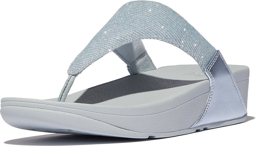 FitFlop Lulu Shimmerlux Toe-Post Sandals Sandale