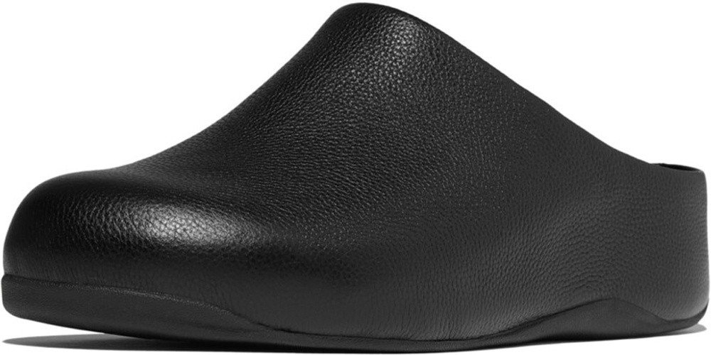 FitFlop Shuv Tumbled-Leather Clogs Clog