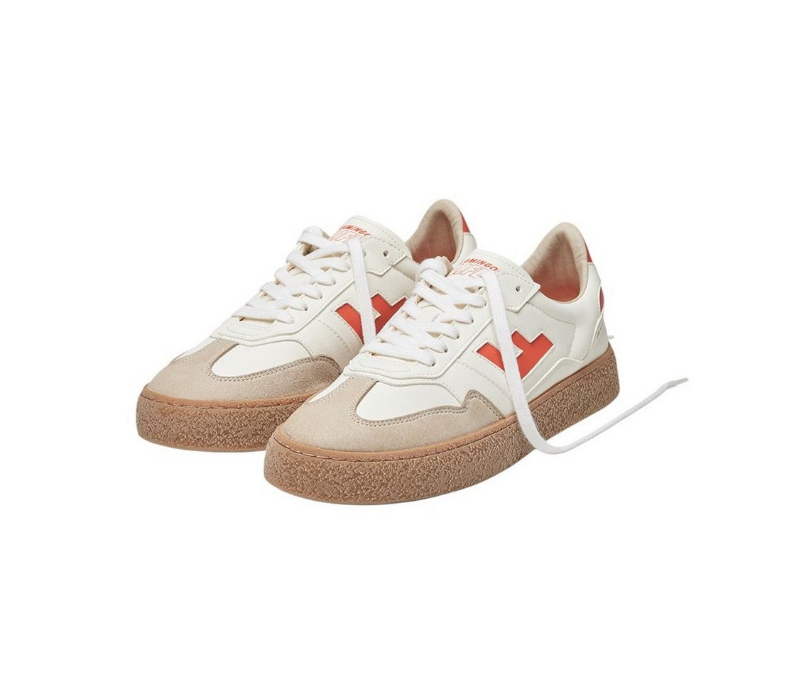 Flamingos Life Burela Bold - creamweiss/papaya Sneaker