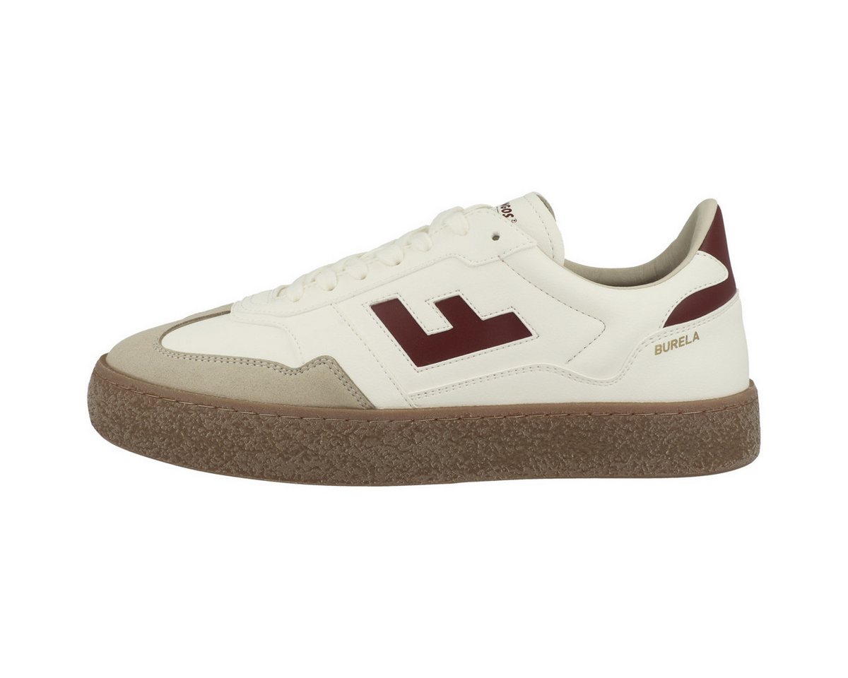 Flamingos Life Burela Bold Unisex Erwachsene Sneaker Turnschuhe, Sportschuhe, Freizeitschuhe, Halbschuhe, Schnürschuhe (beige)