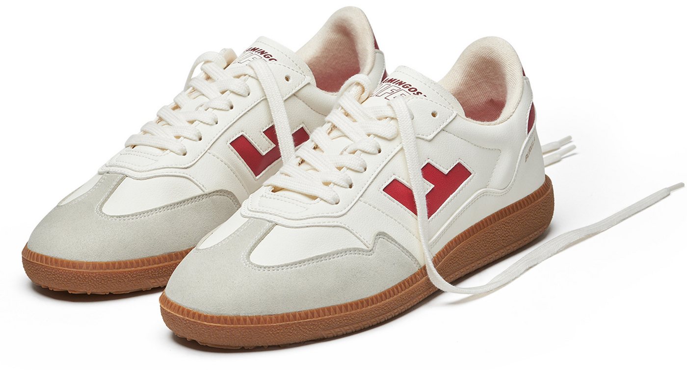 Flamingos Life BURELA SLIM Sneaker veganer Sneaker, Obermaterial aus 70% Maisresten