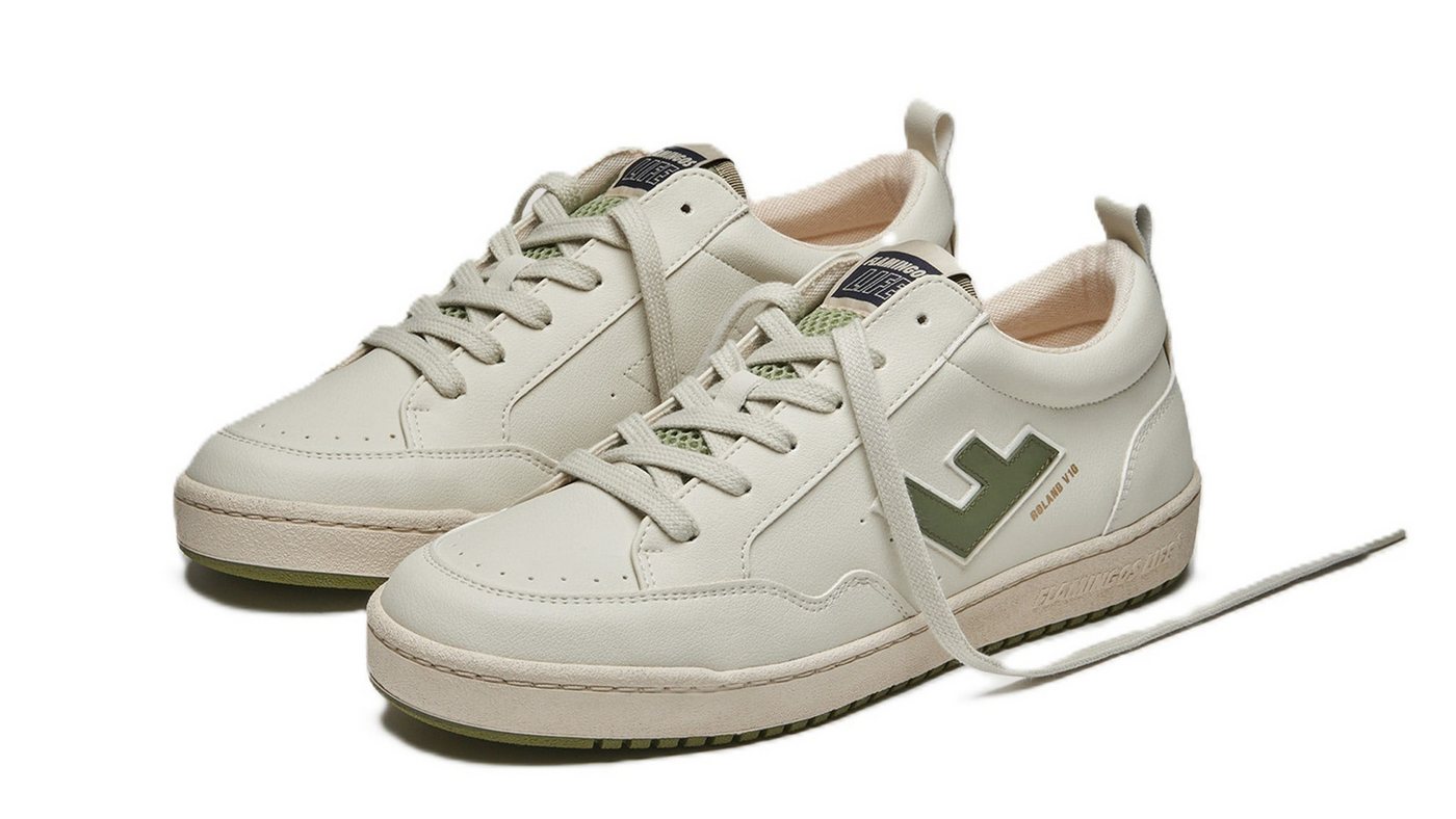 Flamingos Life Roland V10 - cremeweiss/sagegrün Sneaker