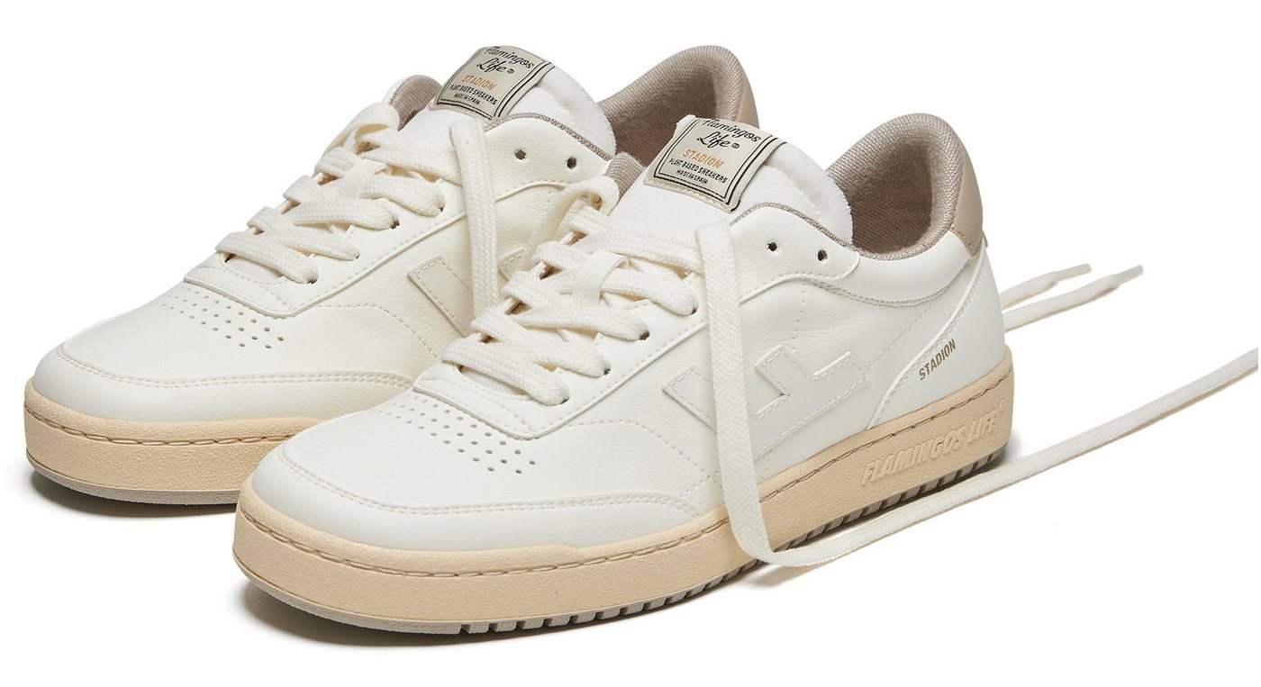 Flamingos Life STADION Sneaker vegane Sneaker, Obermaterial aus 68% Maisresten