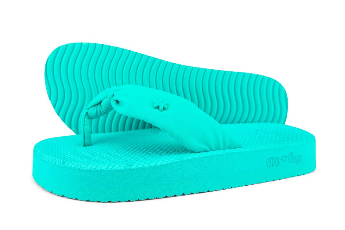 FLIP FLOP comfy*flower Sandale (blau)