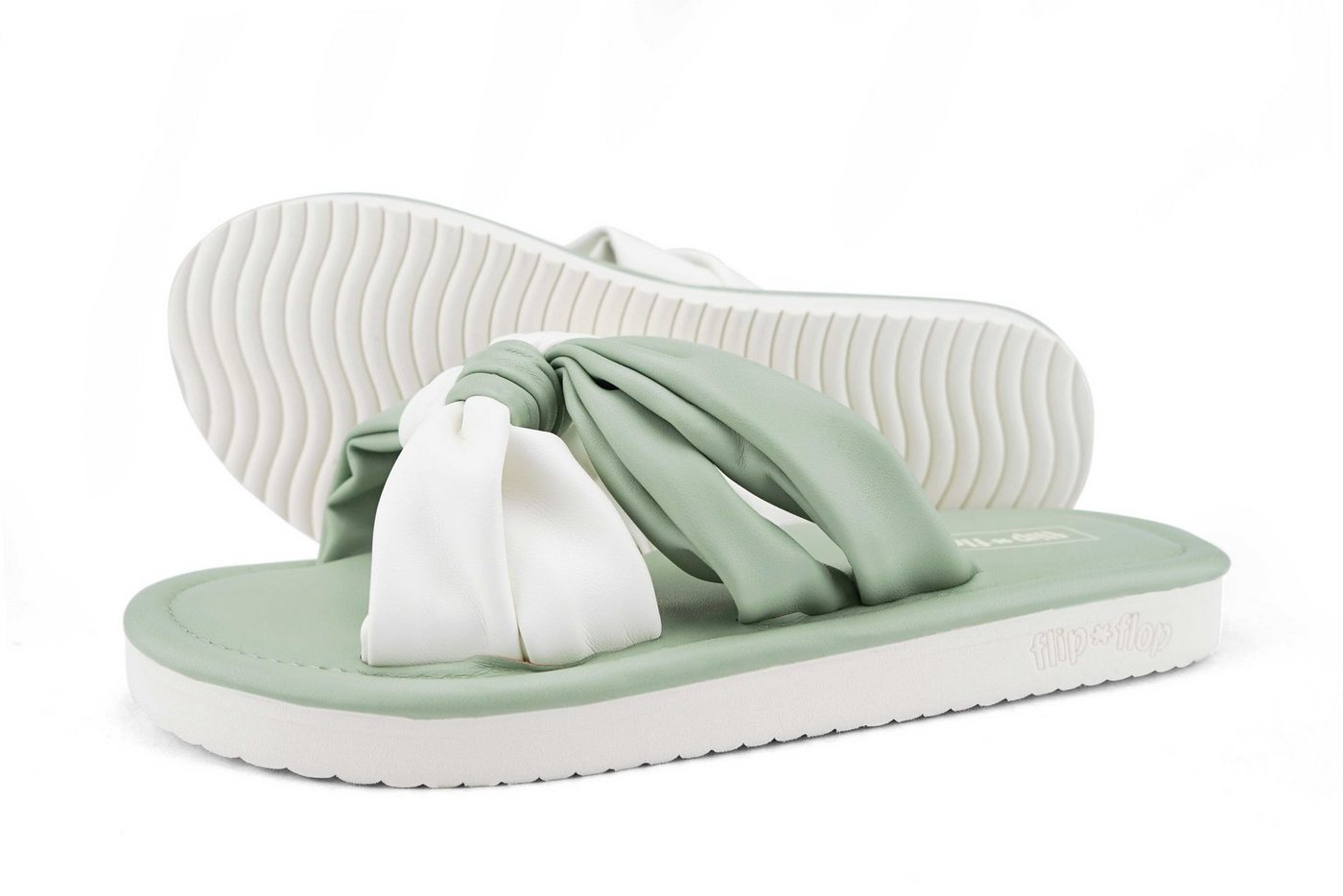 FLIP FLOP fauna*chess Sandale Vegan (grün)