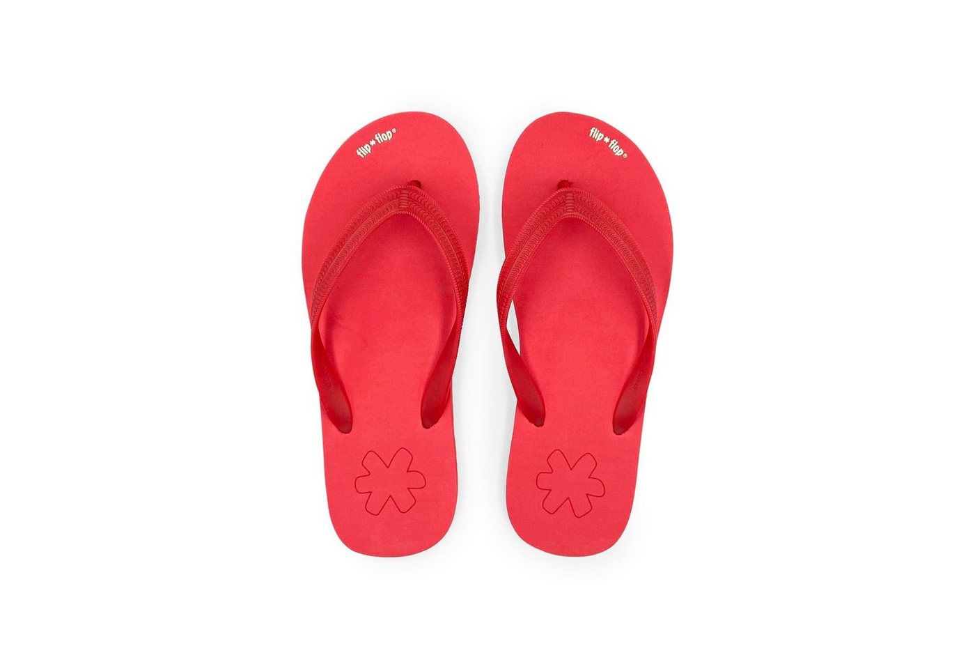 FLIP FLOP Flipflop originals Badezehentrenner Vegan (rot)