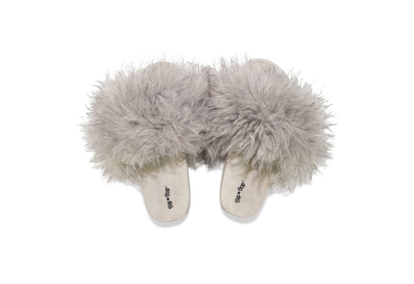 FLIP FLOP pool*curly Hausschuh (schwarz)